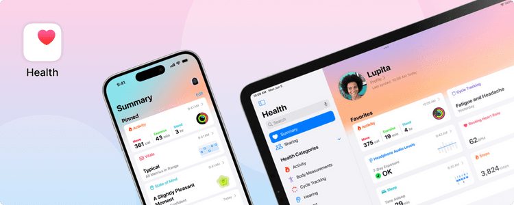  Health App for iOS and iPadOS